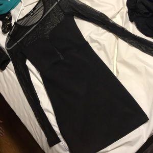 Forever 21 - LBD see-through back and arms